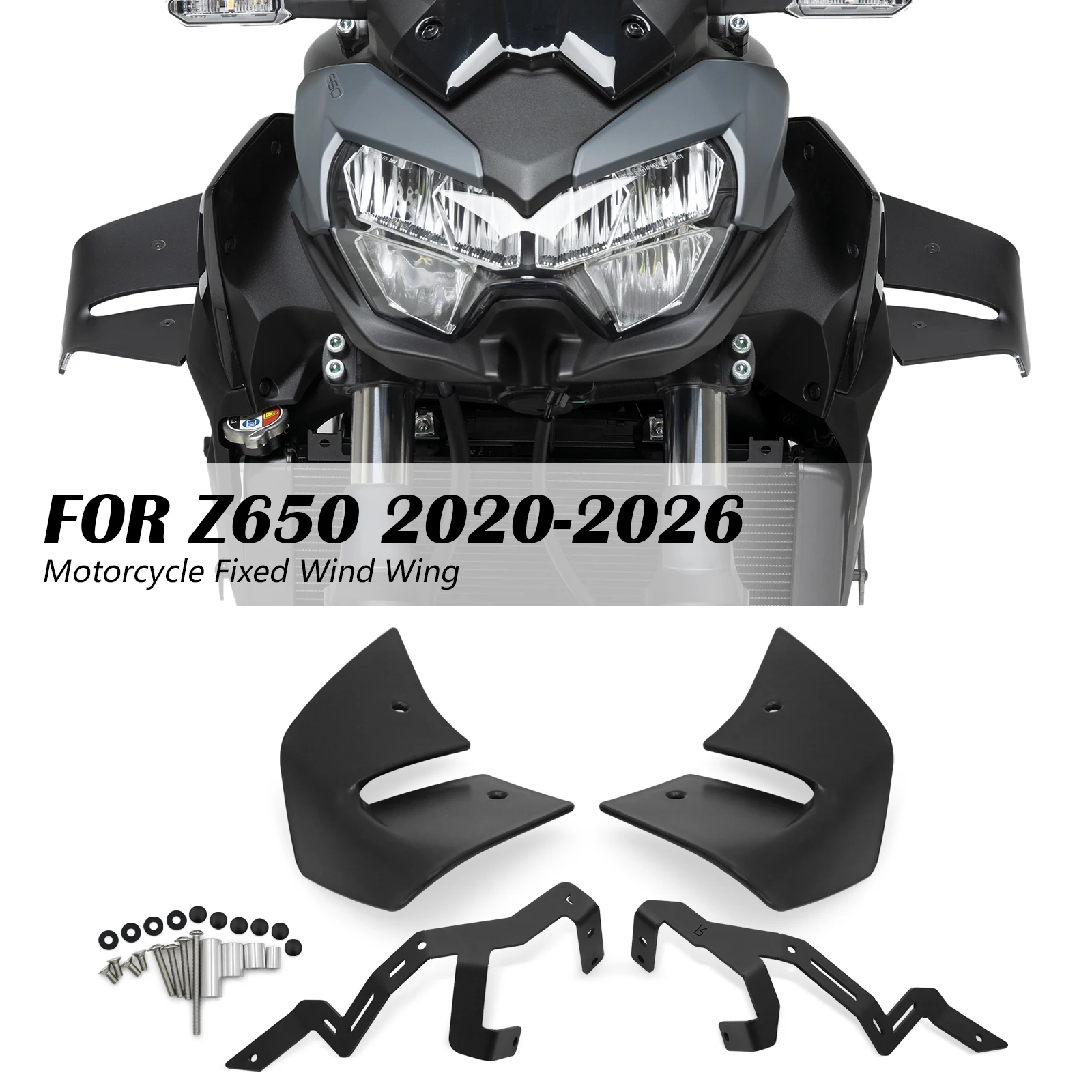 Lateral Flow Spat Device For Kawasaki Z650 Z 650 2020-2026 Motorcycle Front Side Downforce Spoilers Fairing Winglet Wind Wing
Lateral Flow Spat Device For Kawasaki Z650 Z 650 2020-2026 Motorcycle Front Side Downforce Spoilers Fairing Winglet Wind Wing