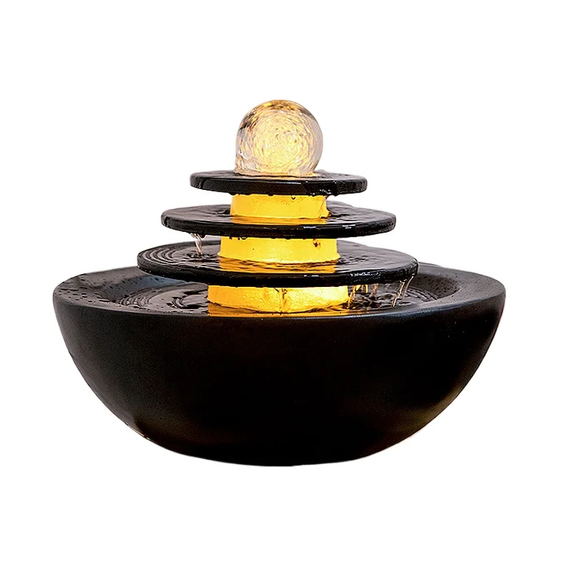 Living room Shengcai entrance flowing water ornament modern landscape desktop water feature decoration fountain
Living room Shengcai entrance flowing water ornament modern landscape desktop water feature decoration fountain