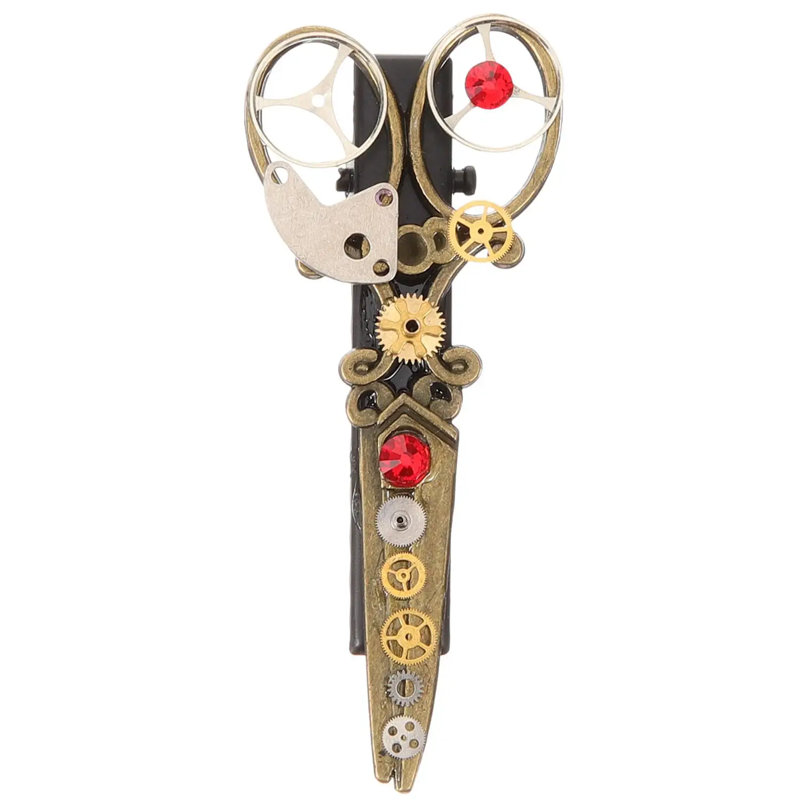 Retro Gear Hair Clips Vintage Gothic Punk Accessories Women Girls Decorative Scissor Hairpins For Daily Party Use Sturdy
Retro Gear Hair Clips Vintage Gothic Punk Accessories Women Girls Decorative Scissor Hairpins For Daily Party Use Sturdy