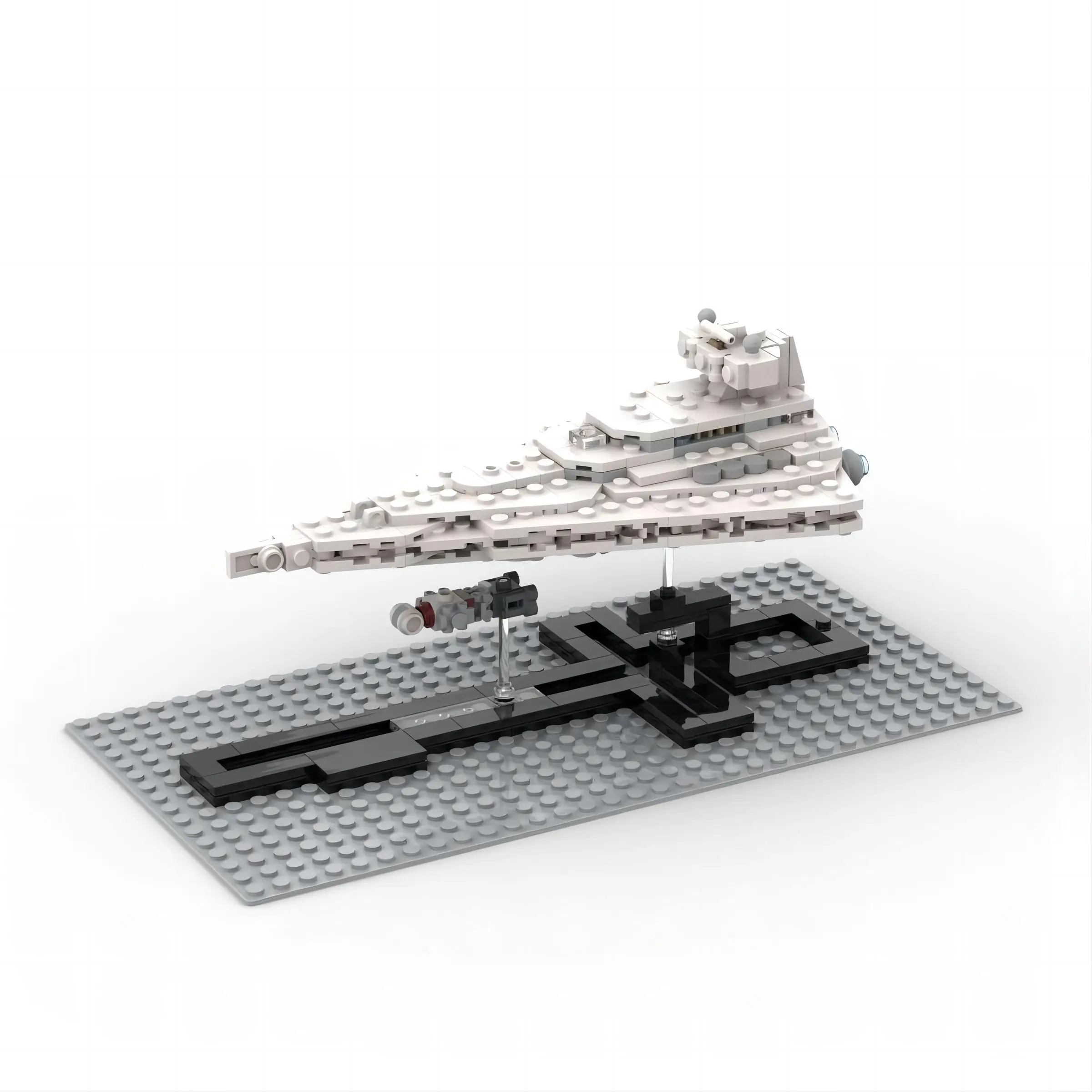 MOC Mini Empire Star Destroyer, комплект строительных блоков, серия космической войны, модель космического корабля, детская головоломка, сборка, игрушки, подарок на день рождения для мальчика
MOC Mini Empire Star Destroyer, комплект строительных блоков, серия космической войны, модель космического корабля, детская головоломка, сборка, игрушки, подарок на день рождения для мальчика