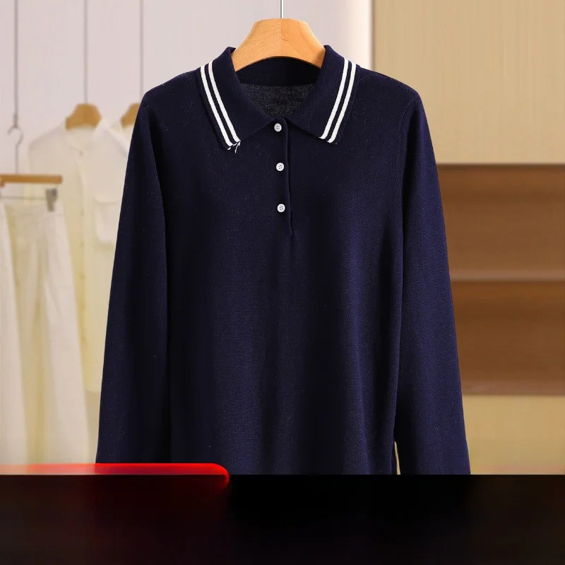 Faionable Casual Ne Color Blo Sweater Women's Loose Fit Autumn Top Polyester Wool Blend Long Sve Knitwear
Faionable Casual Ne Color Blo Sweater Women's Loose Fit Autumn Top Polyester Wool Blend Long Sve Knitwear