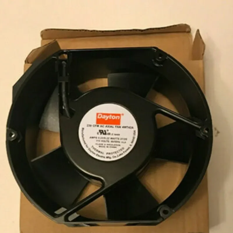 1PC 239 CFM AC AXIAL FAN 4WT42A 115V 0.23/0.22A cooling fan
1PC 239 CFM AC AXIAL FAN 4WT42A 115V 0.23/0.22A cooling fan