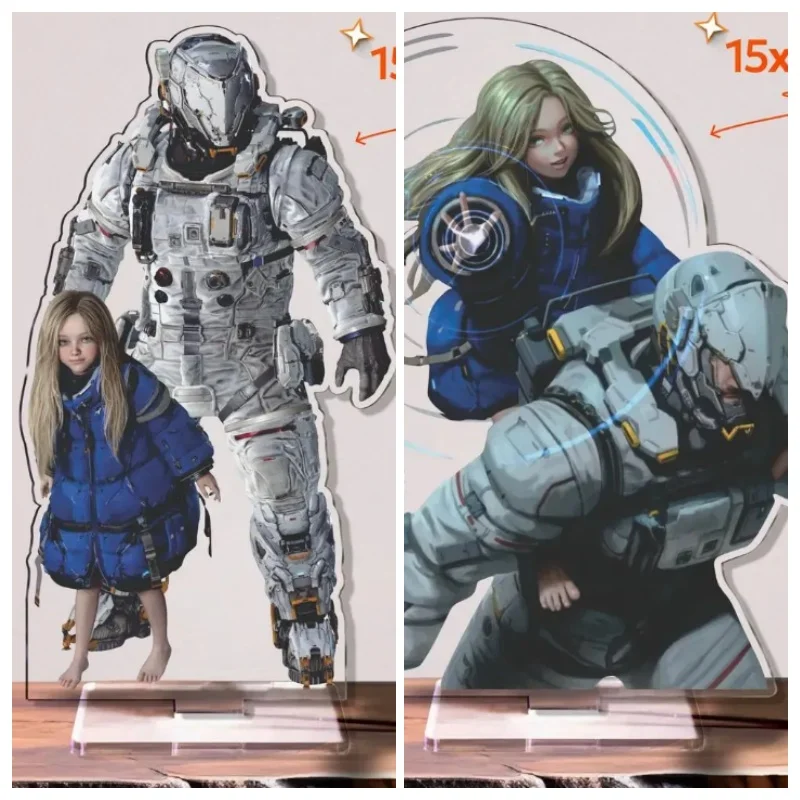 15Cm Anime Character Acrylic Standing Plates for Pragmata Diana Double-Sided Printed Desk Decoration Collectible Ornament Gift
15Cm Anime Character Acrylic Standing Plates for Pragmata Diana Double-Sided Printed Desk Decoration Collectible Ornament Gift