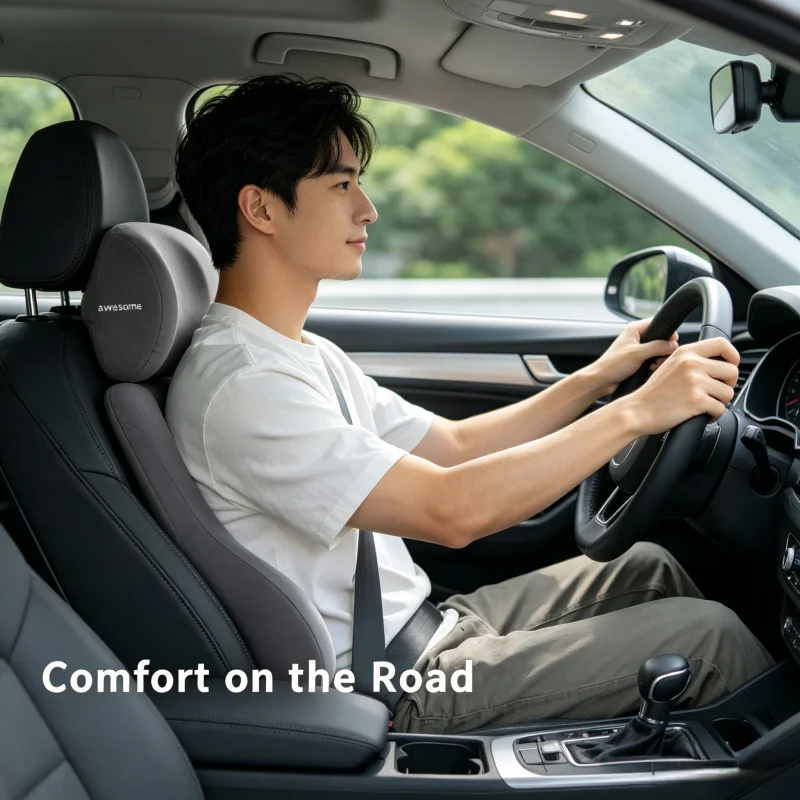 Car Neck Pillow Memory Foam Protective Lumbar Back Support Breathable Car Headrest Cushion Relieve Stress Car Seat Pillow
Car Neck Pillow Memory Foam Protective Lumbar Back Support Breathable Car Headrest Cushion Relieve Stress Car Seat Pillow