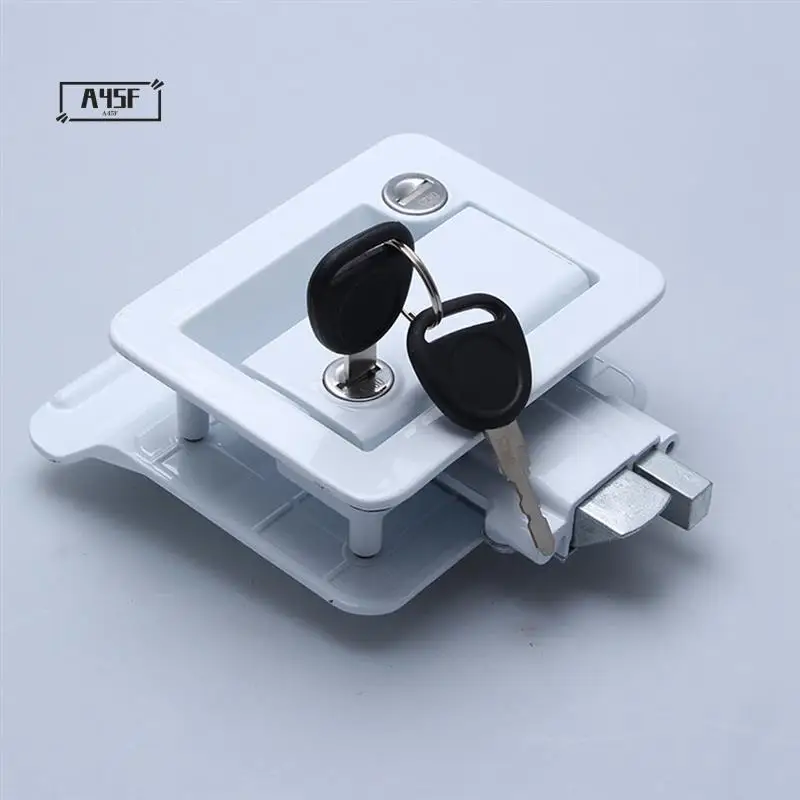 A45F-RV Lock Caravan Door Handle Lock Cabin Panel Lock Double Insurance Anti-Theft Portable For RV Camper Caravan
A45F-RV Lock Caravan Door Handle Lock Cabin Panel Lock Double Insurance Anti-Theft Portable For RV Camper Caravan