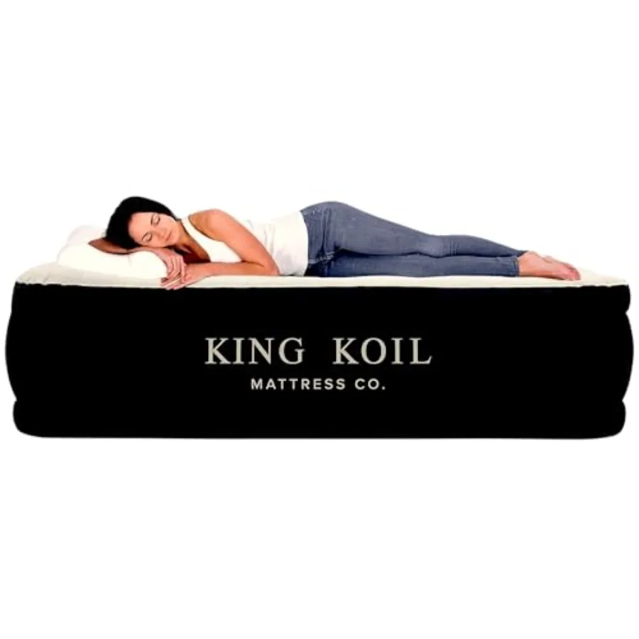 Plush Pillow Top -Size Inflatable Air Mattress with Built-in High-Speed Pump for Camping Home and Guests - Luxury Airbed Blow U
Plush Pillow Top -Size Inflatable Air Mattress with Built-in High-Speed Pump for Camping Home and Guests - Luxury Airbed Blow U