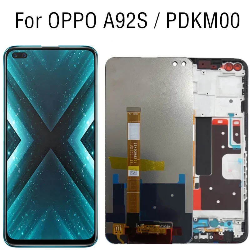 6.57" For OPPO A92S LCD Display Touch Screen Digitizer Assembly Replacement PDMK00
6.57" For OPPO A92S LCD Display Touch Screen Digitizer Assembly Replacement PDMK00