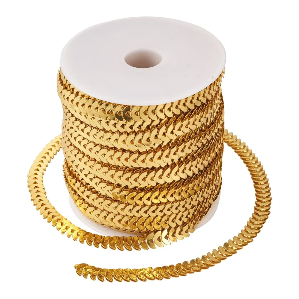 about 25m/Roll Iron Leaf Links Chains Soldered Cable Chain for Women Jewelry Making DIY Necklace Bracelets Accessories 5x8.5x2mm
about 25m/Roll Iron Leaf Links Chains Soldered Cable Chain for Women Jewelry Making DIY Necklace Bracelets Accessories 5x8.5x2mm