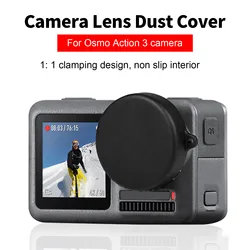 Camera Lens Dust Cover Non Slip Plastic Lens for Osmo Action 3 Sports Camera Plastic Camera Lens Cover Camera Lens Dust Cover Non Slip Plastic Lens for Osmo Action 3 Sports Camera Plastic Camera Lens Cover