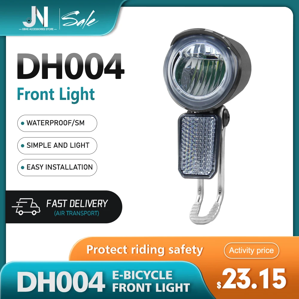 Electric bicycle 6V-48V DHO04 Headlight 2Pin LED Lighting Ordinar SM/Waterproof Plug Use for Bike Accessories
Electric bicycle 6V-48V DHO04 Headlight 2Pin LED Lighting Ordinar SM/Waterproof Plug Use for Bike Accessories 