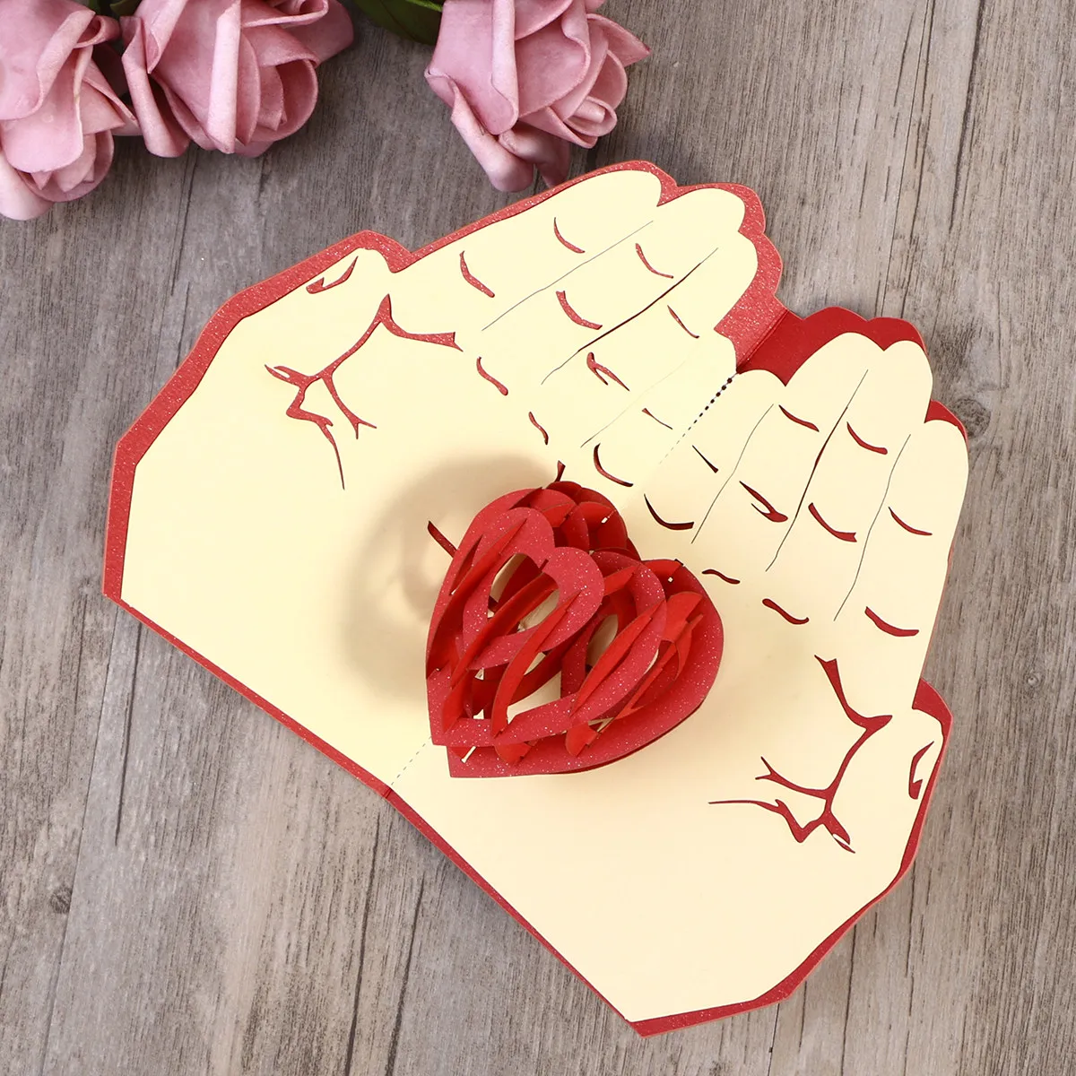3D Up Greeting Card Creative for Mom Blank Interior to Personalize Perfect Mother's Day Thank You
3D Up Greeting Card Creative for Mom Blank Interior to Personalize Perfect Mother's Day Thank You