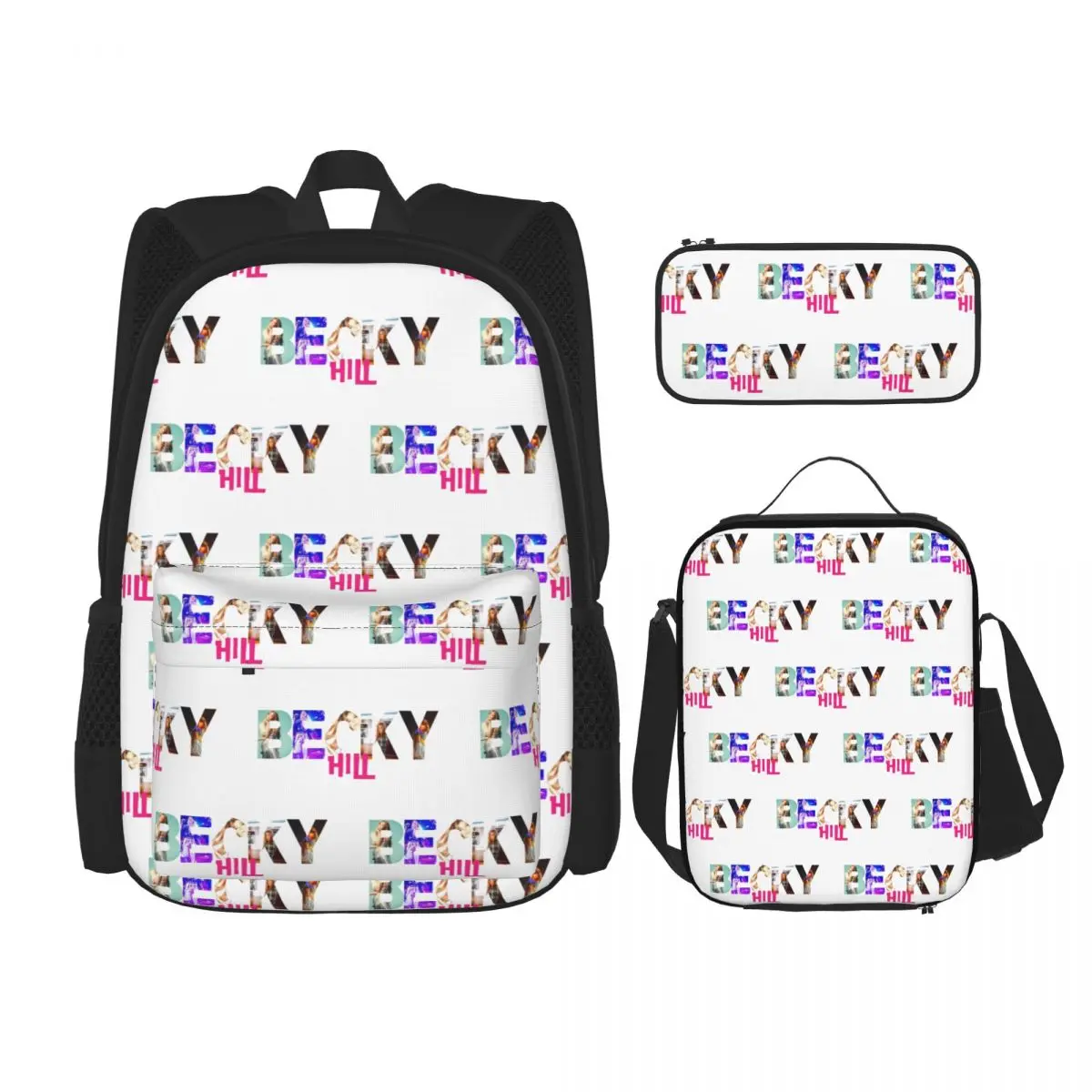 Becky Hill Classic Sticker Backpacks Students Bookbag School Bags Rucksack Lunch Bag Pen Bag Three-Piece Set
Becky Hill Classic Sticker Backpacks Students Bookbag School Bags Rucksack Lunch Bag Pen Bag Three-Piece Set