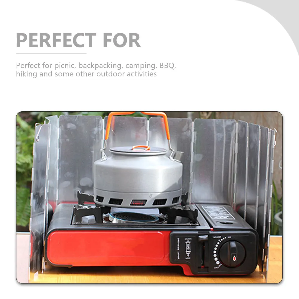 12 Foldable Cooker Aluminum Alloy Gas Windshield Compact Camping Windscreen Portable Stove Windscreen Lightweight Burner
12 Foldable Cooker Aluminum Alloy Gas Windshield Compact Camping Windscreen Portable Stove Windscreen Lightweight Burner