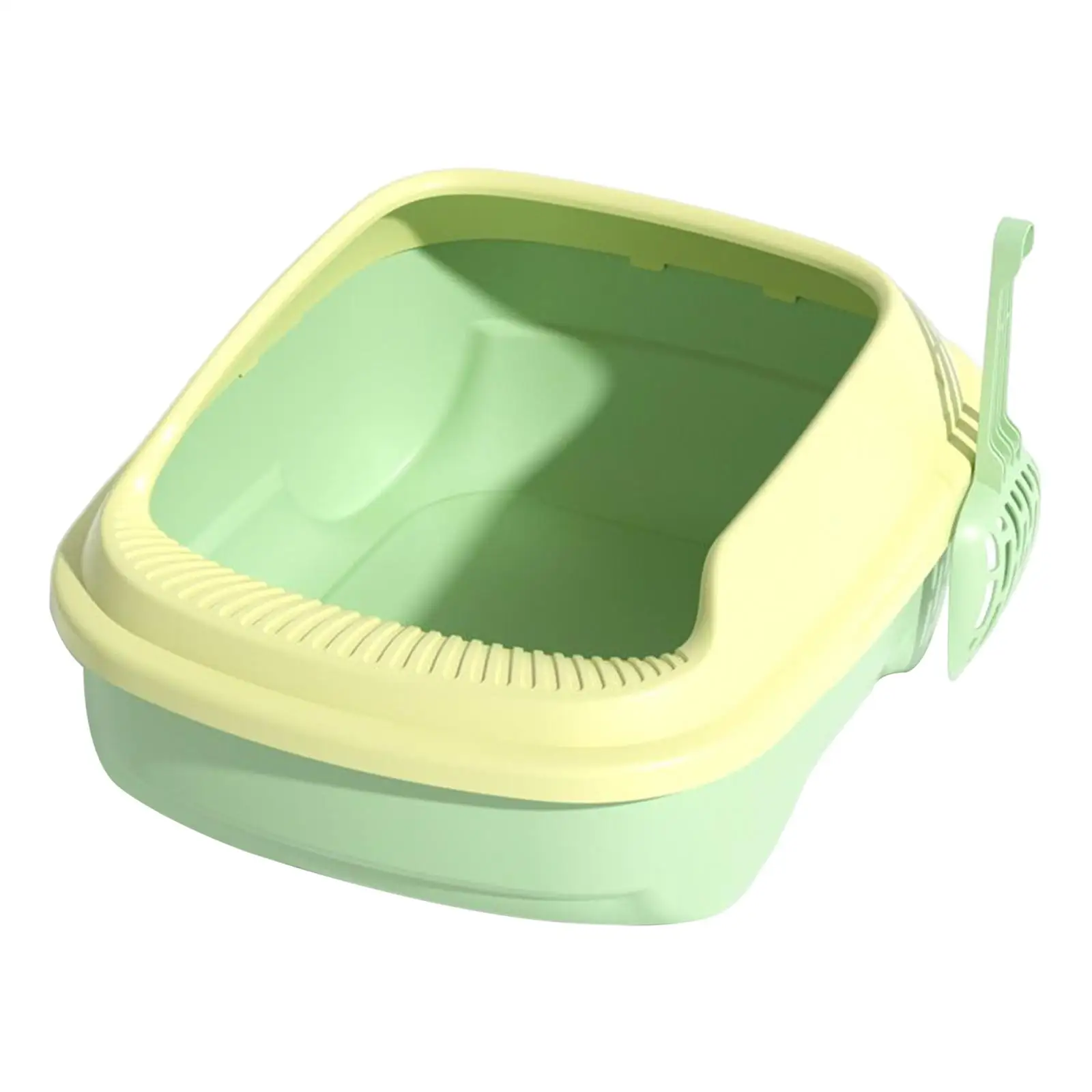 Cat Semi Enclosed Sand Box Toilet Splashing Litter Pet Litter Tray for Puppy, Rabbits
Cat Semi Enclosed Sand Box Toilet Splashing Litter Pet Litter Tray for Puppy, Rabbits