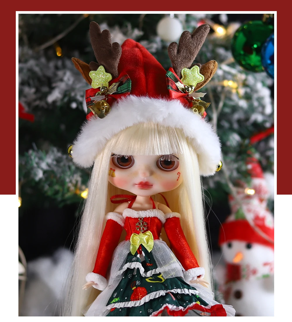 Neo Blythe Doll Festive Christmas & Holiday Outfit Collection 7 Neo Blythe Doll Festive Christmas & Holiday Outfit Collection 7