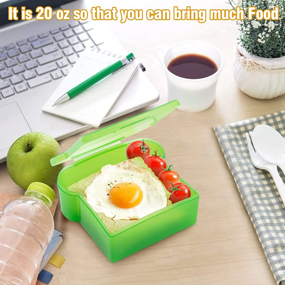 6pcs S wich Boxes Food Containers Large for Adults Small PP Lunch Boxes Toddlers Sealable Easy Storage Portable
6pcs S wich Boxes Food Containers Large for Adults Small PP Lunch Boxes Toddlers Sealable Easy Storage Portable