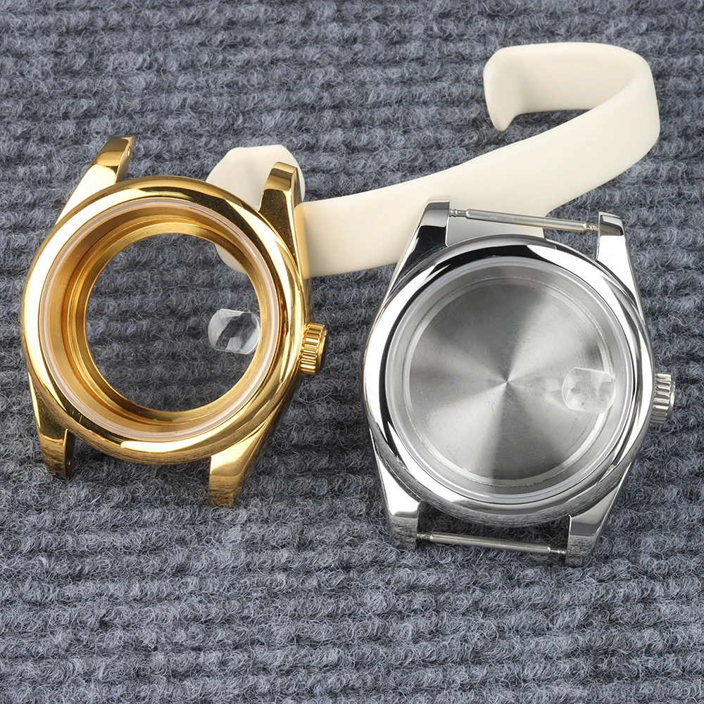 NH35 Case 36mm 39mm Round Edge Watch Case For NH35 NH36 Automatic Movement 28.5mm Dial Sapphire glass Watch Case Watch Parts
NH35 Case 36mm 39mm Round Edge Watch Case For NH35 NH36 Automatic Movement 28.5mm Dial Sapphire glass Watch Case Watch Parts