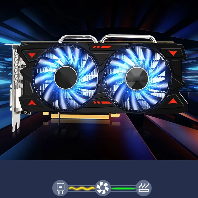 1Set RX580 8G Graphics Card Radiator Dual Fan Game Graphics Card 7000Mhz Desktop Computer Game Graphics Card Black
1Set RX580 8G Graphics Card Radiator Dual Fan Game Graphics Card 7000Mhz Desktop Computer Game Graphics Card Black