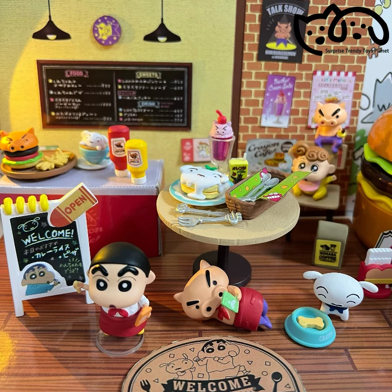 Cute Shin-Chan Cafe Dessert Afternoon Tea Blind Box Collectible Toy Miniature Scene Mini Desktop Figurine Ornament Holiday Gifts
Cute Shin-Chan Cafe Dessert Afternoon Tea Blind Box Collectible Toy Miniature Scene Mini Desktop Figurine Ornament Holiday Gifts
