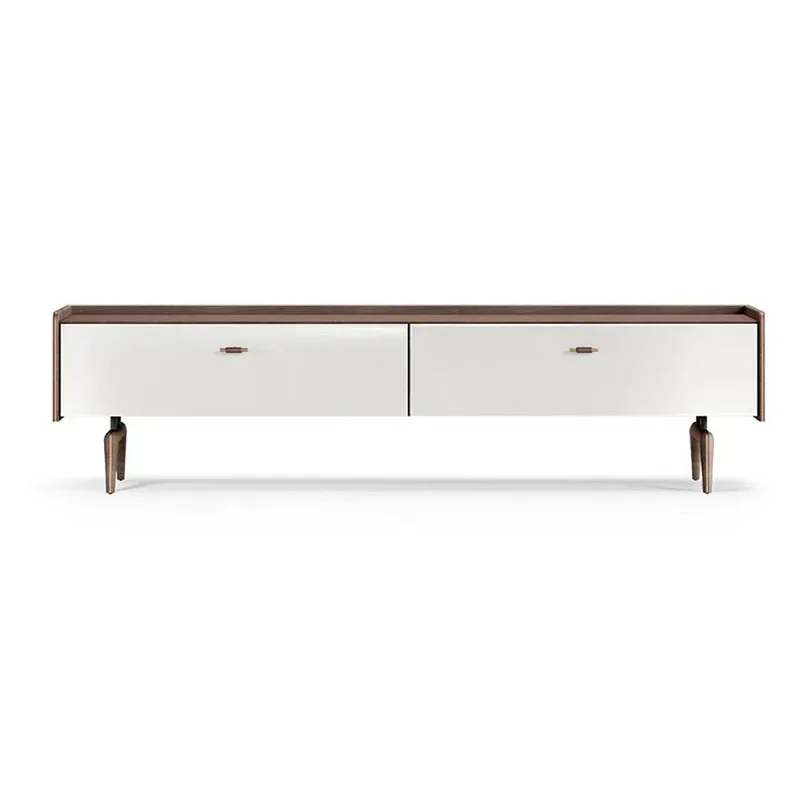 Internet celebrity stainless steel gold solid wood paint against the wall TV cabinet
Internet celebrity stainless steel gold solid wood paint against the wall TV cabinet
