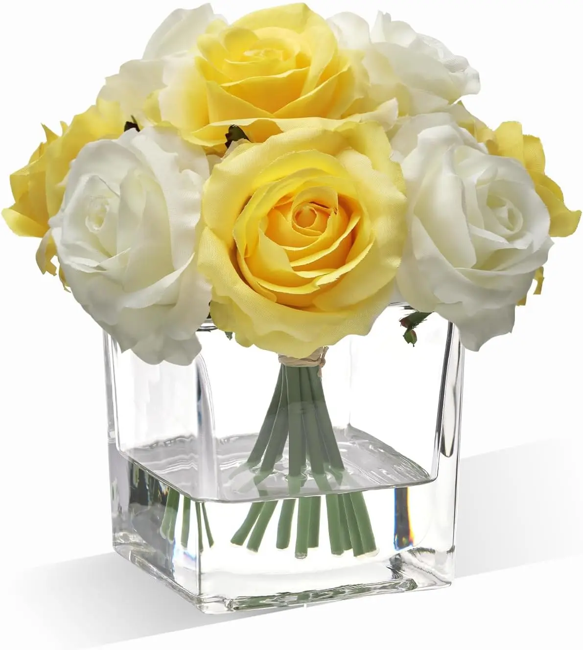 Well Known Rose Artificial Flowers In Vase With Faux Water, Silk Rose Table Centerpieces For Home Coffee Table Decor, Fake
Well Known Rose Artificial Flowers In Vase With Faux Water, Silk Rose Table Centerpieces For Home Coffee Table Decor, Fake