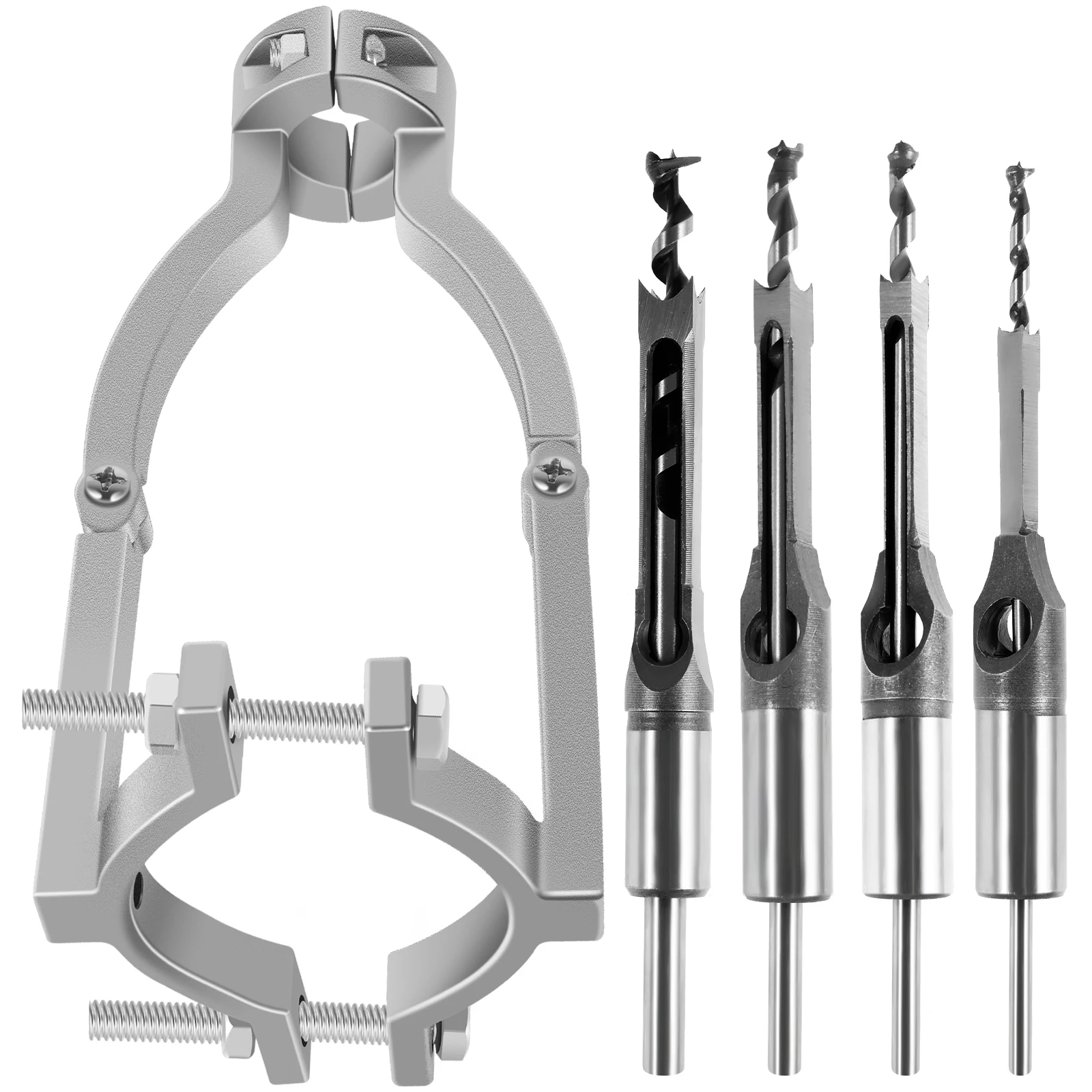 Square Hole Drill Bit Adapter Fixing Bracket Woodworking Mortising Chisel Drill Press Mortise Bit Accessory for Bench Drill
Square Hole Drill Bit Adapter Fixing Bracket Woodworking Mortising Chisel Drill Press Mortise Bit Accessory for Bench Drill