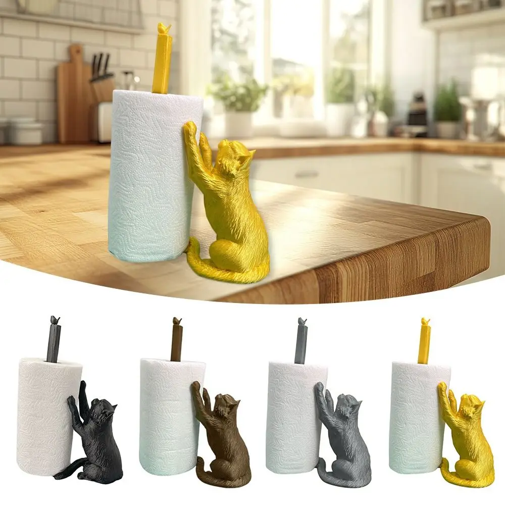 New Resin Cat Paper Towel Holder Handmade Napkin Toilet Paper Holder Kitchen Supplies Tabletop Freshness Film Holder Kitchen
New Resin Cat Paper Towel Holder Handmade Napkin Toilet Paper Holder Kitchen Supplies Tabletop Freshness Film Holder Kitchen