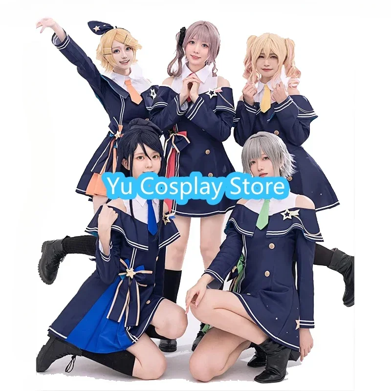 Yu-Cosplay Game Leo/need Cosplay Costumes Hoshino Ichika Tenma Saki Mochizuki Honami Hinomori Shiho Rin Cosplay Dress Custom
Yu-Cosplay Game Leo/need Cosplay Costumes Hoshino Ichika Tenma Saki Mochizuki Honami Hinomori Shiho Rin Cosplay Dress Custom
