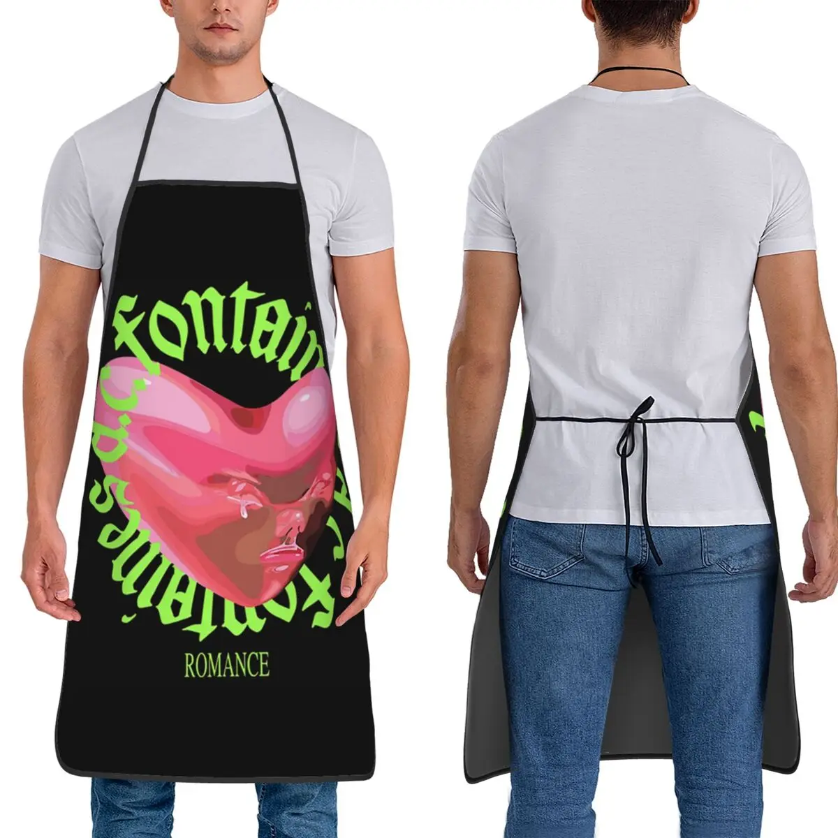 Фартуки с музыкальной группой, шеф-повар, кулинария, кухня, Tablier, водонепроницаемый нагрудник, кухонный сарафан для чистки для женщин и мужчин, живопись 
Фартуки с музыкальной группой, шеф-повар, кулинария, кухня, Tablier, водонепроницаемый нагрудник, кухонный сарафан для чистки для женщин и мужчин, живопись