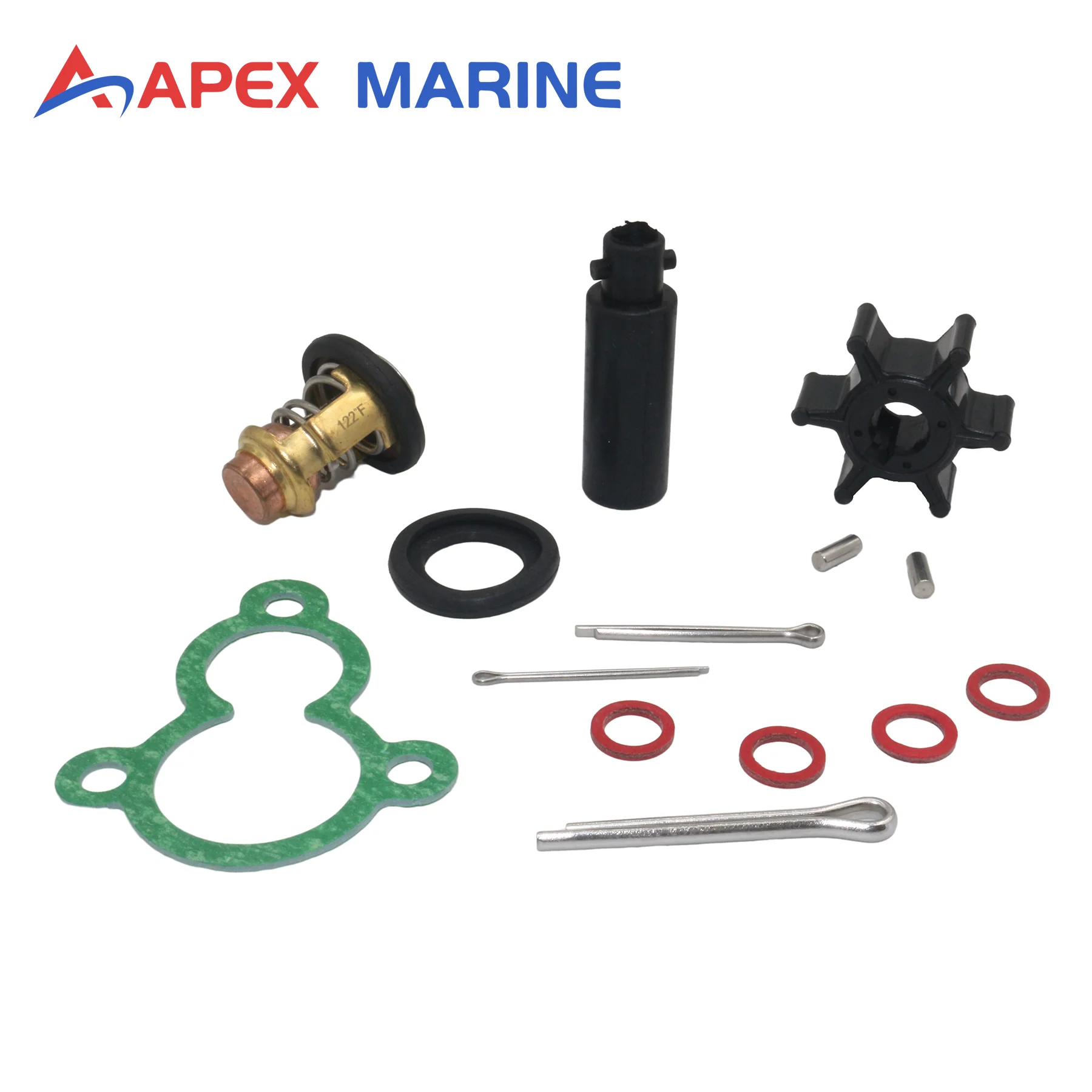 Maintenance Service Kit 6L5-W0078 Fit for Yamaha Marine 4 Str F2.5A F2.5B 100 Hour Outboard Water Pump Rebuild w/Thermostat
Maintenance Service Kit 6L5-W0078 Fit for Yamaha Marine 4 Str F2.5A F2.5B 100 Hour Outboard Water Pump Rebuild w/Thermostat