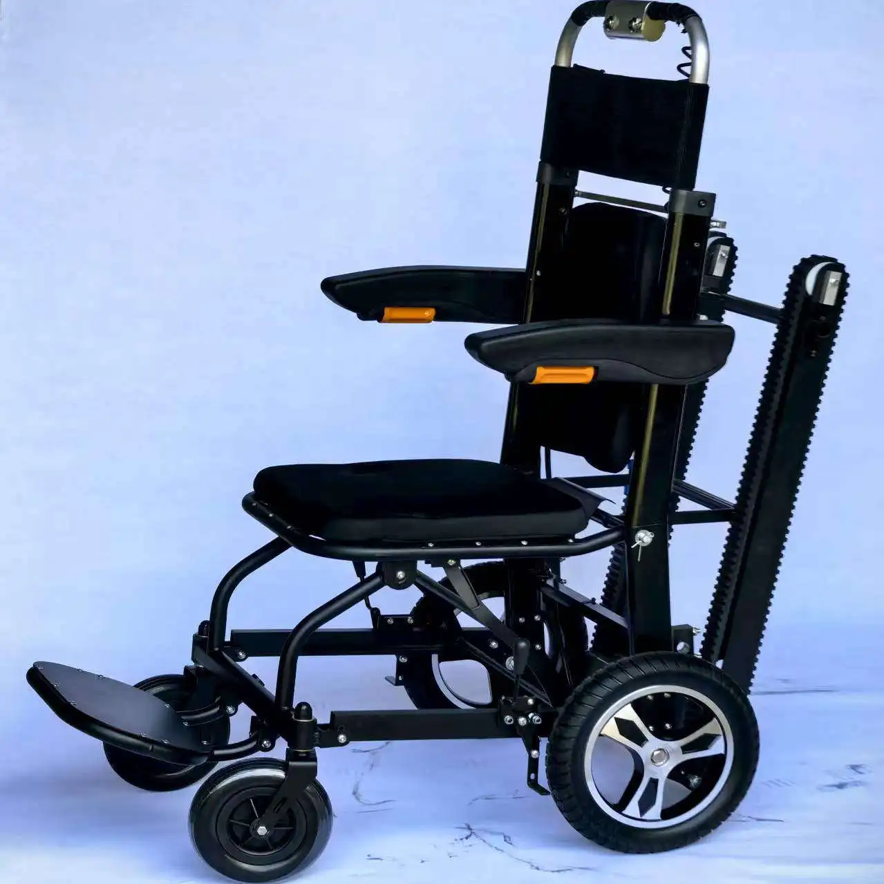 Electric stair climbing chair for the elderly, electric foldable up and down stairs, artifact
Electric stair climbing chair for the elderly, electric foldable up and down stairs, artifact