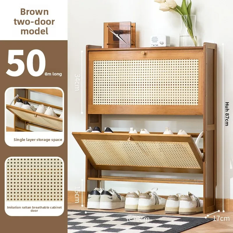 Ultra-thin shoe cabinet 17cm household door economical modern storage cabinet narrow large capacity tipping bucket shoe rack
Ultra-thin shoe cabinet 17cm household door economical modern storage cabinet narrow large capacity tipping bucket shoe rack