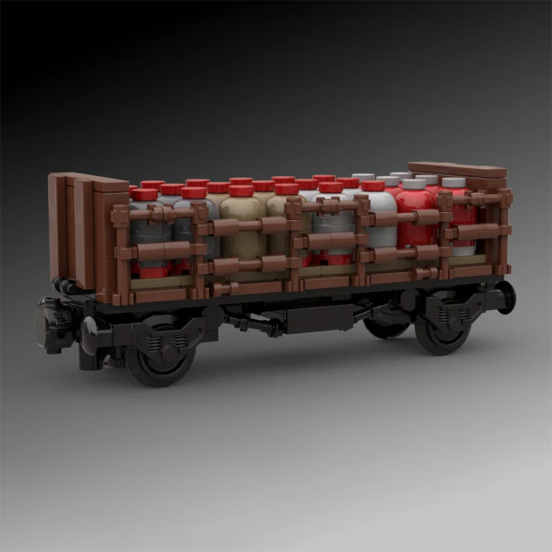 Конструктор MOC: Модель городского автомобиля, железнодорожный газовый вагон, модульная технология, детские праздничные подарки, набор для сборки игрушек
Конструктор MOC: Модель городского автомобиля, железнодорожный газовый вагон, модульная технология, детские праздничные подарки, набор для сборки игрушек