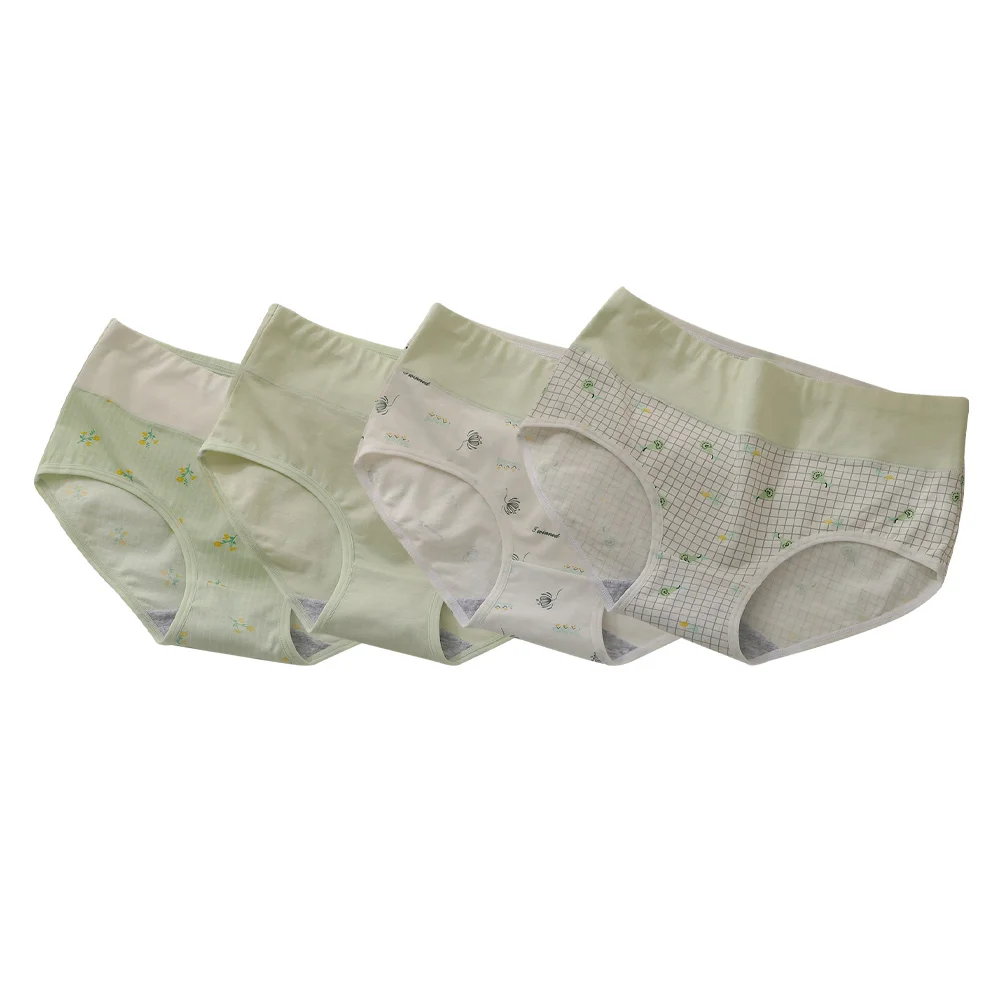 4 Pcs Cotton Adorable Printing Underpants Female Women Supplies Sanitary Briefs Elastic
4 Pcs Cotton Adorable Printing Underpants Female Women Supplies Sanitary Briefs Elastic