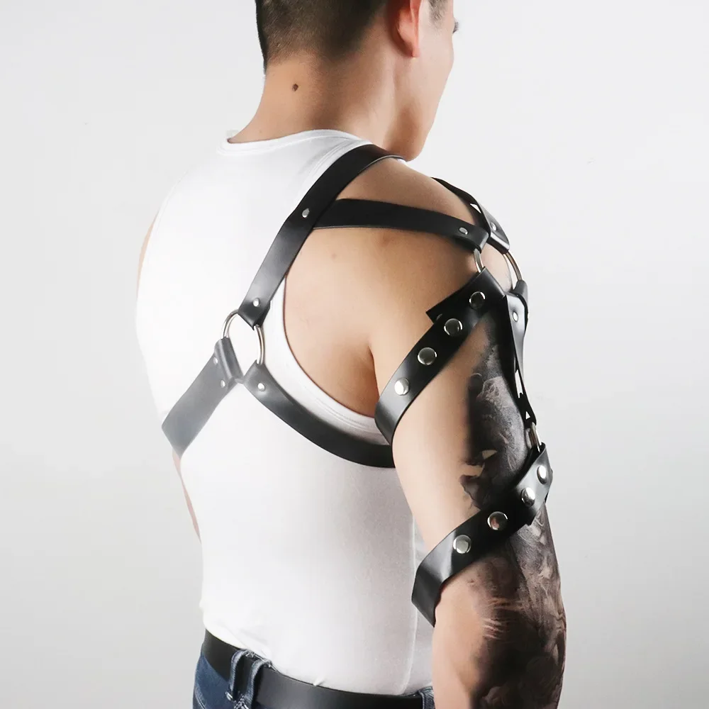 Sexy Men Harness Leather Chest Belt Metal Rivets Gay Adjustable Belt Punk Body Strap Clothing Accessorie
Sexy Men Harness Leather Chest Belt Metal Rivets Gay Adjustable Belt Punk Body Strap Clothing Accessorie