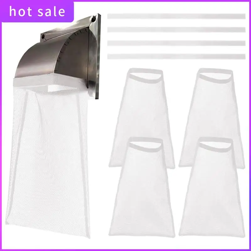 4Pack Dryer Vent Lint Bags Lint Traps Lint Dust Bag For Outdoor Dryer Vents Capturing Lint And Dust White
4Pack Dryer Vent Lint Bags Lint Traps Lint Dust Bag For Outdoor Dryer Vents Capturing Lint And Dust White