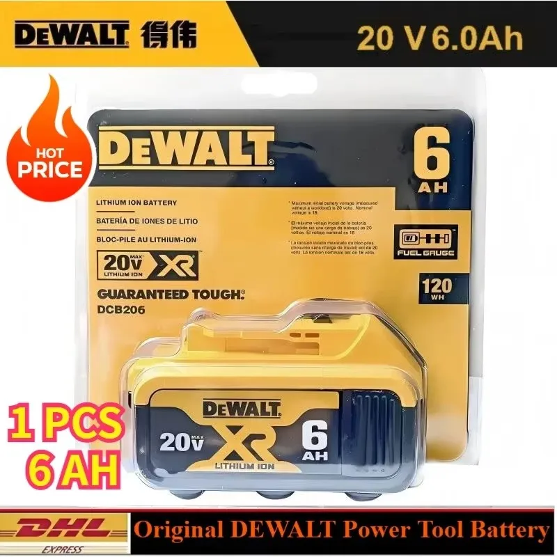 Original dewalt 20V 6000mAh Lithium Replacement Battery For Dewalt 18V DCB184 DCB200 DCB182 DCB180 DCB181 DCB182 DCB201 DCB206
Original dewalt 20V 6000mAh Lithium Replacement Battery For Dewalt 18V DCB184 DCB200 DCB182 DCB180 DCB181 DCB182 DCB201 DCB206