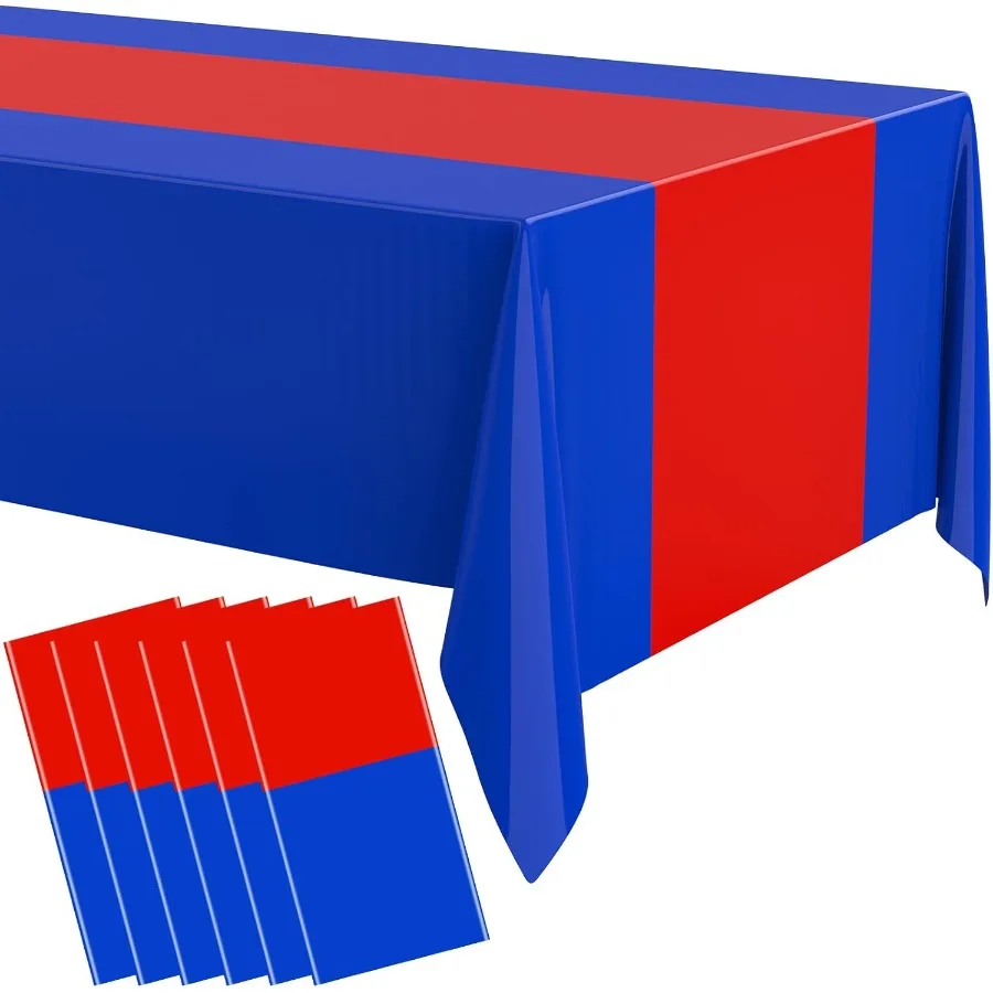 3 Pcs Disposable Plastic Tablecloths 54" x 108" for Rectangle Tables Cloths Waterproof Table Cover for Wedding Baby Shower Birt
3 Pcs Disposable Plastic Tablecloths 54" x 108" for Rectangle Tables Cloths Waterproof Table Cover for Wedding Baby Shower Birt