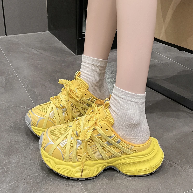 Women's Half Slippers Platform Ladies Sandals Comfort Slip-on Sneakers for Women Trendy Mules Hiking Sandals for Women Outdoor
Women's Half Slippers Platform Ladies Sandals Comfort Slip-on Sneakers for Women Trendy Mules Hiking Sandals for Women Outdoor