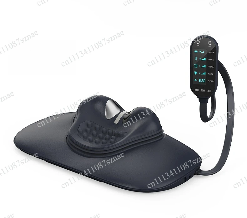 New Cervical Massager Red Light Hot Compress Traction Pillow Vibration Kneading Multifunctional Home Massage Pillow
New Cervical Massager Red Light Hot Compress Traction Pillow Vibration Kneading Multifunctional Home Massage Pillow