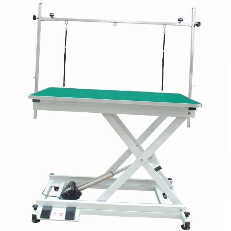 Электрический гидравлический груминг-стол, регулируемый по высоте, для крупных собак
Электрический гидравлический груминг-стол, регулируемый по высоте, для крупных собак