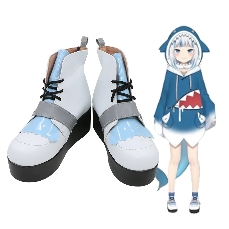 Hololive Gawr Gura Обувь для косплея Сапоги Акула Хэллоуин Vtuber Обувь для косплея
Hololive Gawr Gura Обувь для косплея Сапоги Акула Хэллоуин Vtuber Обувь для косплея