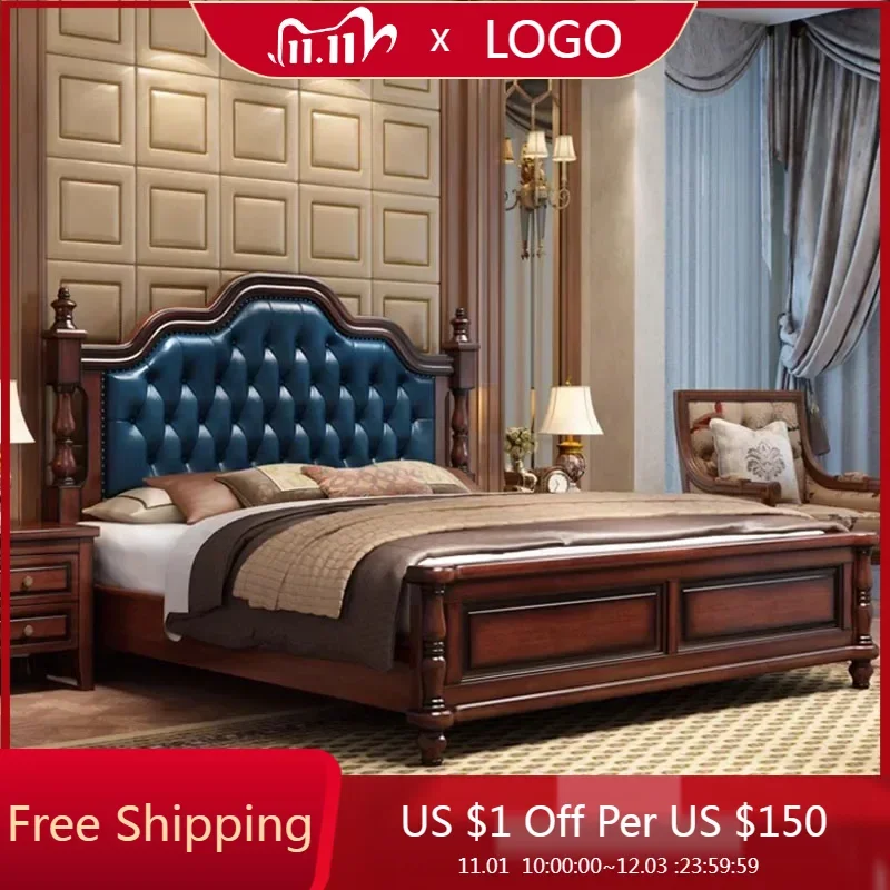 Wood Nordic Bed Queen Double King High Bed End Twin Frame Double Girl Boys Sleeping Letti Matrimoniali Bedroom Furniture
Wood Nordic Bed Queen Double King High Bed End Twin Frame Double Girl Boys Sleeping Letti Matrimoniali Bedroom Furniture