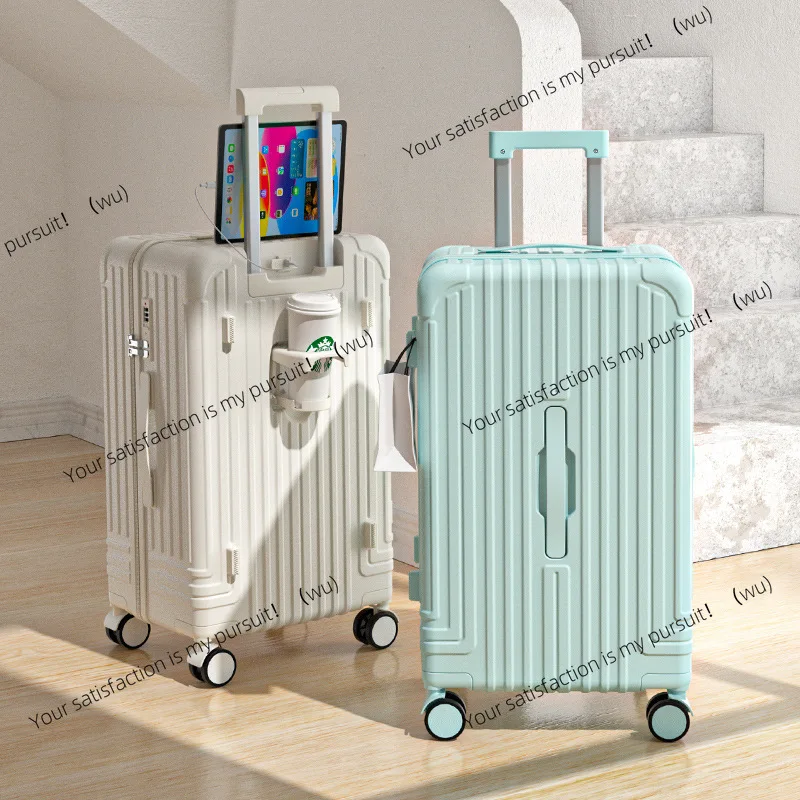 Чехол на тележке, держатель для стакана с водой большой емкости, чемодан, мужское универсальное колесо, бесшумное колесо с USB-портом, ящик для пароля
Чехол на тележке, держатель для стакана с водой большой емкости, чемодан, мужское универсальное колесо, бесшумное колесо с USB-портом, ящик для пароля