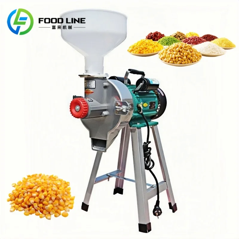 Hot Sale Feed Mill Commercial Wet and Dry Corn Grain Grinder Grinding Flour Mill Machine
Hot Sale Feed Mill Commercial Wet and Dry Corn Grain Grinder Grinding Flour Mill Machine