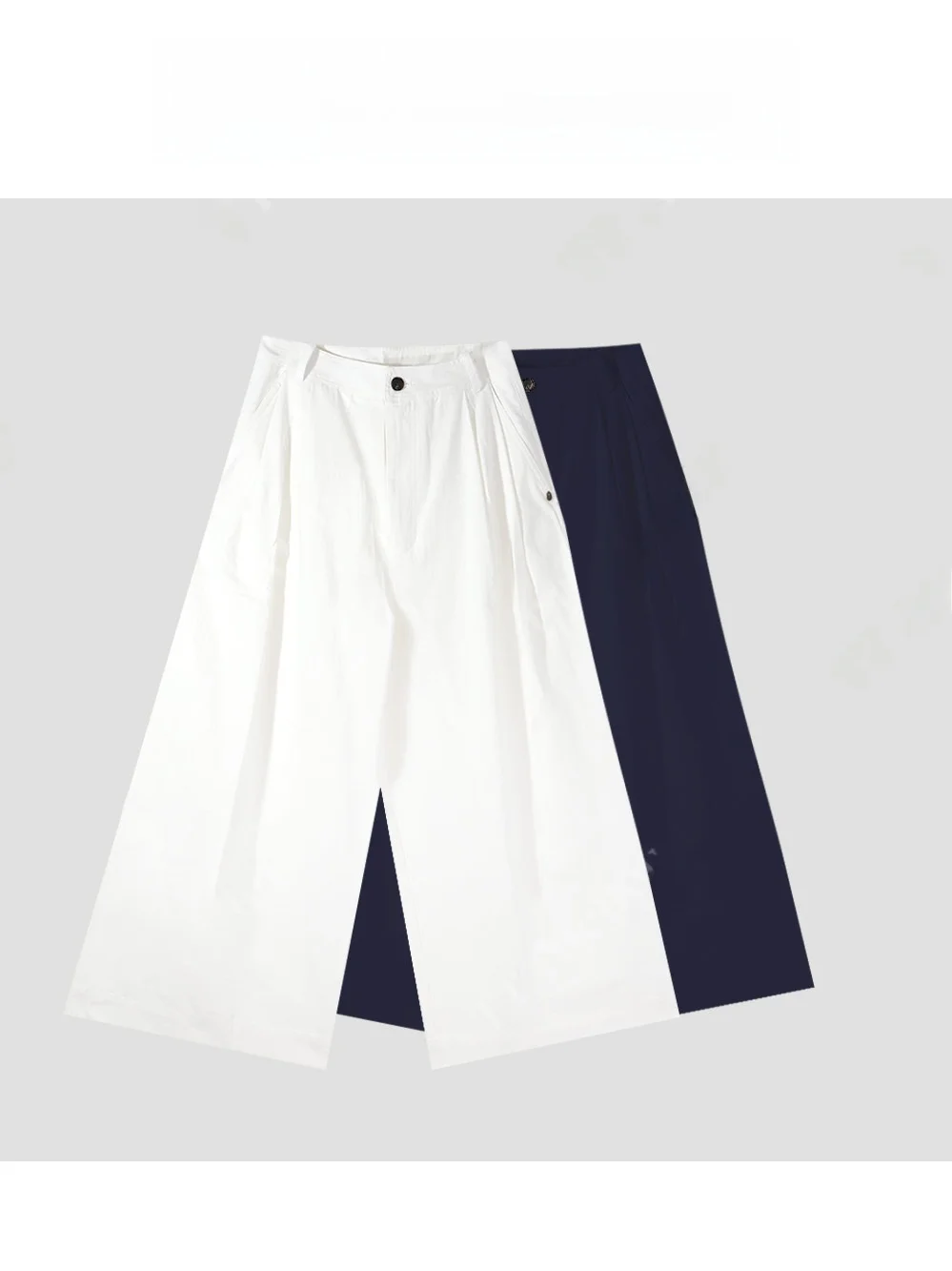 Slimming High Waist Loose Fit 9-Length Pants TT Atelier Straight Leg Cotton Casual Trousers for Women
Slimming High Waist Loose Fit 9-Length Pants TT Atelier Straight Leg Cotton Casual Trousers for Women