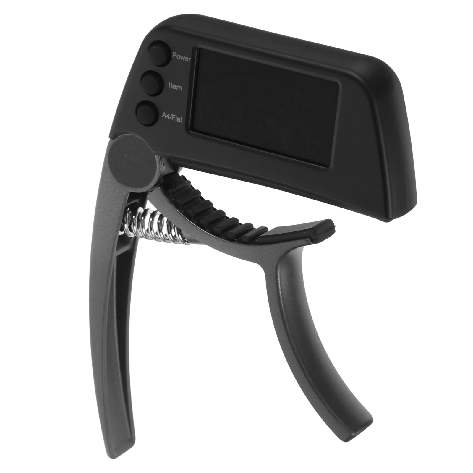 2-In-1 Electric Digital Lcd Guitar Tuner Capo Clip-On Acoustic Bass Tone Generator Durable Steel Color For Ukulele 
2-In-1 Electric Digital Lcd Guitar Tuner Capo Clip-On Acoustic Bass Tone Generator Durable Steel Color For Ukulele