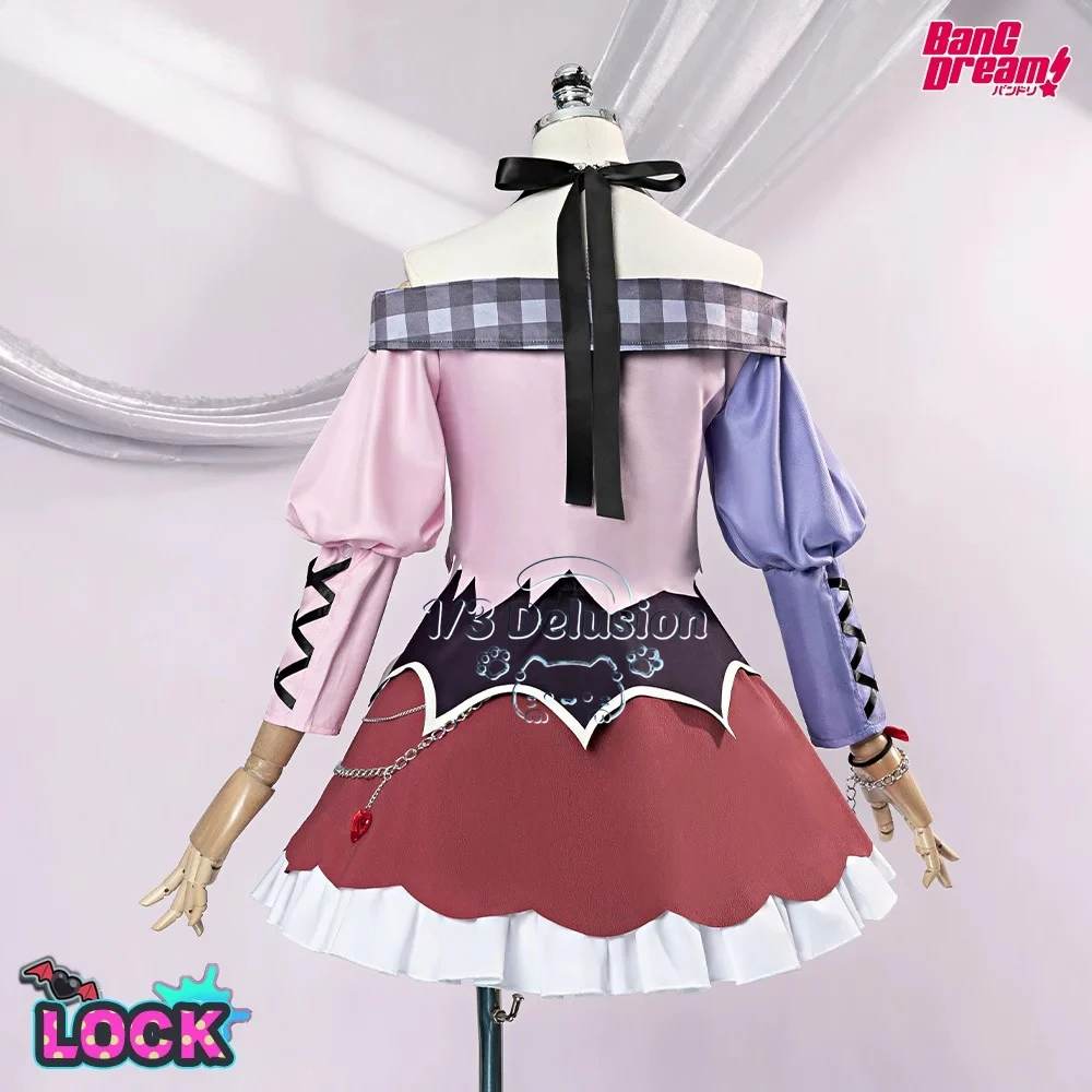 BanG Dream! Asahi Rokka LOCK Cosplay Costume Halloween Carnival Uniform Suits Clothes Anime Outfits Women 1/3 Delusion
BanG Dream! Asahi Rokka LOCK Cosplay Costume Halloween Carnival Uniform Suits Clothes Anime Outfits Women 1/3 Delusion
