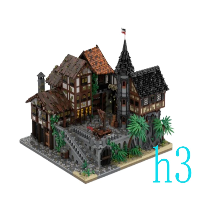 Spot MOC-164139 11944pcs medieval outdoor building castle small particle assembly building blocks educational toy model ornament
Spot MOC-164139 11944pcs medieval outdoor building castle small particle assembly building blocks educational toy model ornament