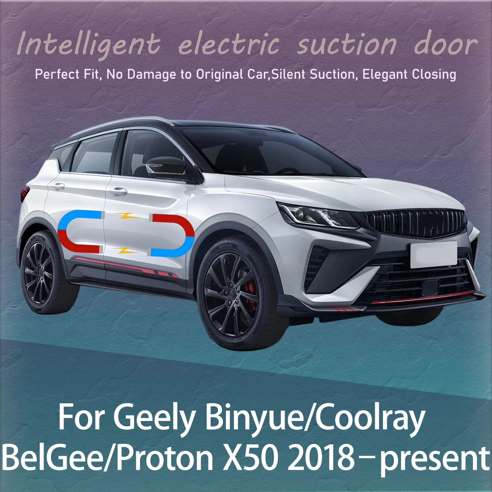 Electric Soft Close Door Kit For Geely Binyue/Coolray BelGee/Proton X50 Auto Silent Anti-Slam Suction Door System Automatic
Electric Soft Close Door Kit For Geely Binyue/Coolray BelGee/Proton X50 Auto Silent Anti-Slam Suction Door System Automatic